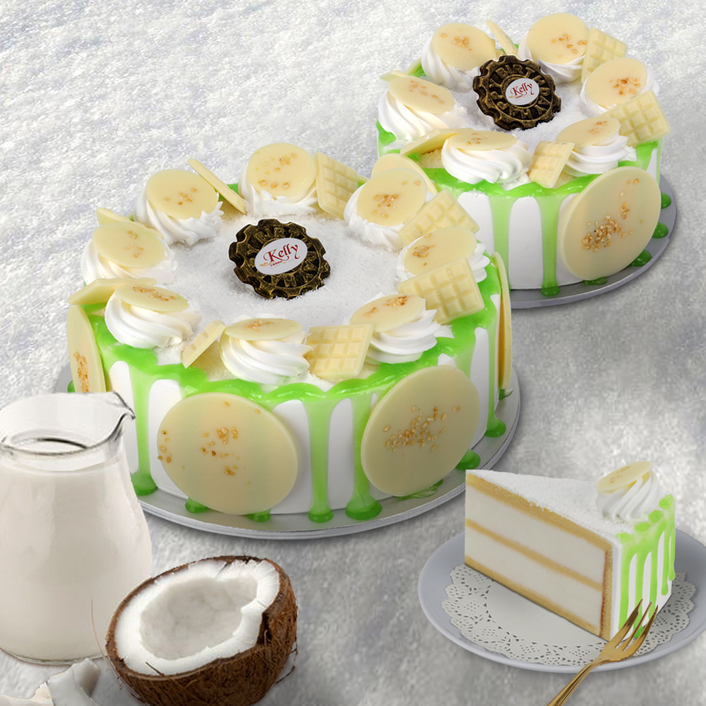 Coconut Milk Ice Cream Cake