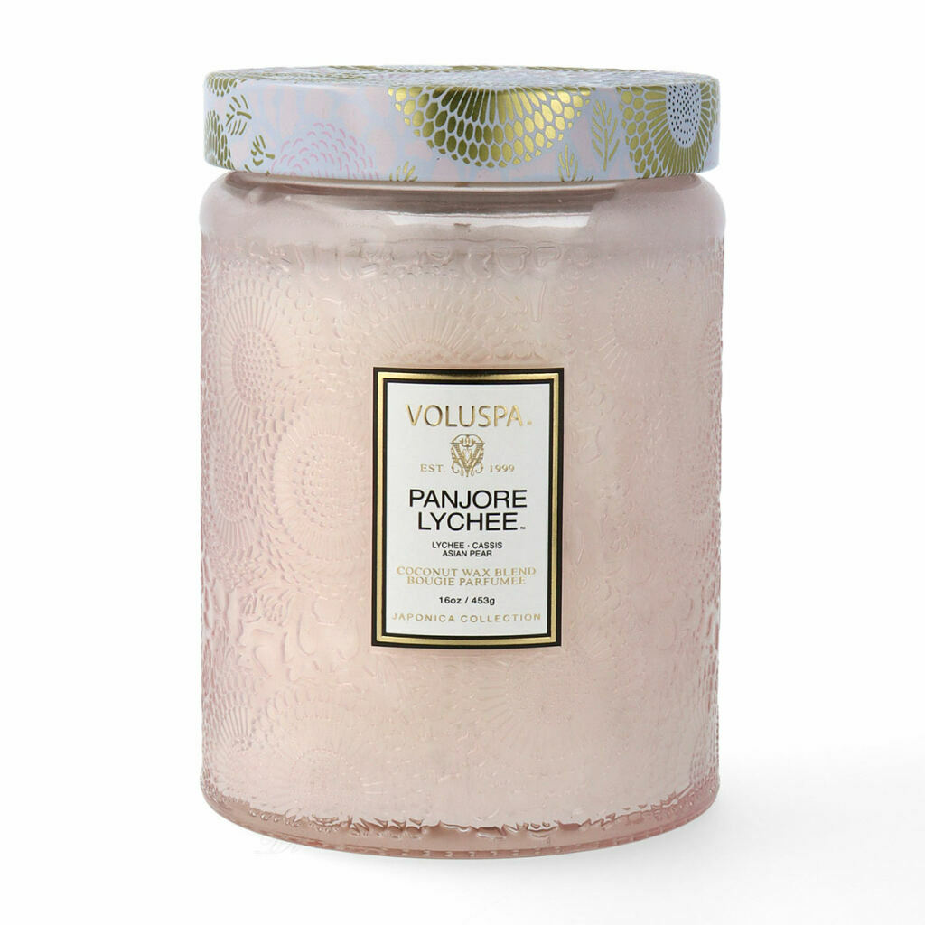 Voluspa Panjore Lychee Large Jar Candle 梨香荔枝