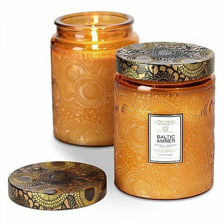 Voluspa Baltic Amber Large Jar Candle 波羅的海琥珀