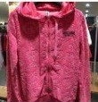 [S] MOSCHINO ALL OVER LOGO PRINT HEAD BEAR HOODIE,RED, ZUA1733-9017-0221 (SM362)