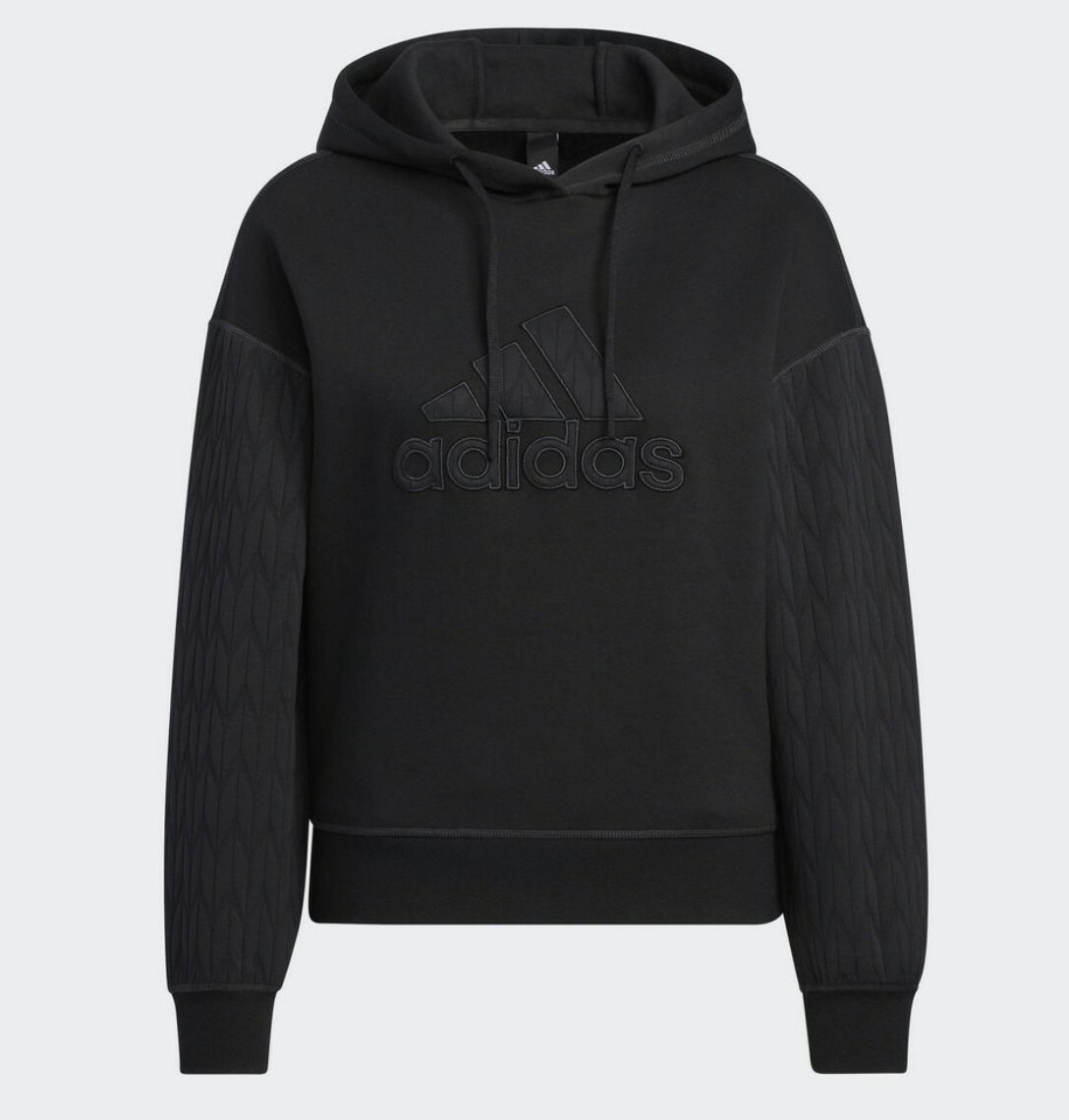ADIDAS MET HOOD NOV T1 女 連帽T恤 黑HM7106 Dec lu