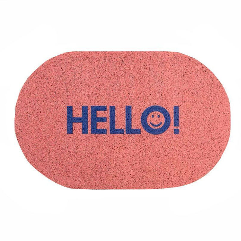 《1492》橢圓繽紛HELLO!!!地墊((絲圈))