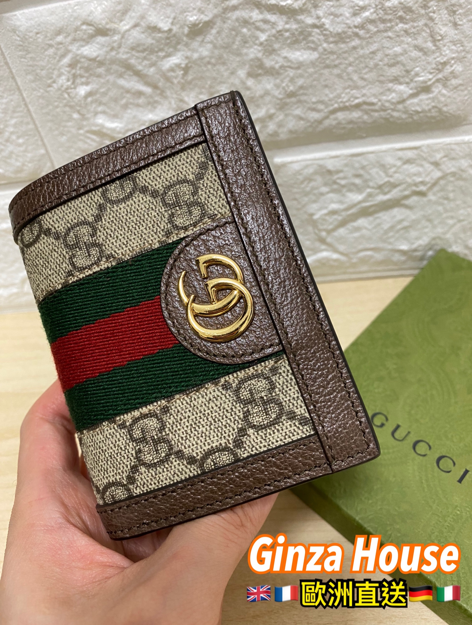 Gucci GG Ophidia Card Case Wallet