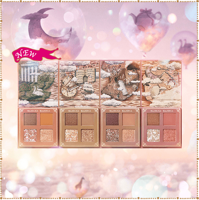 MAJOLICA MAJORCA Shadow Flash 4色眼影盤