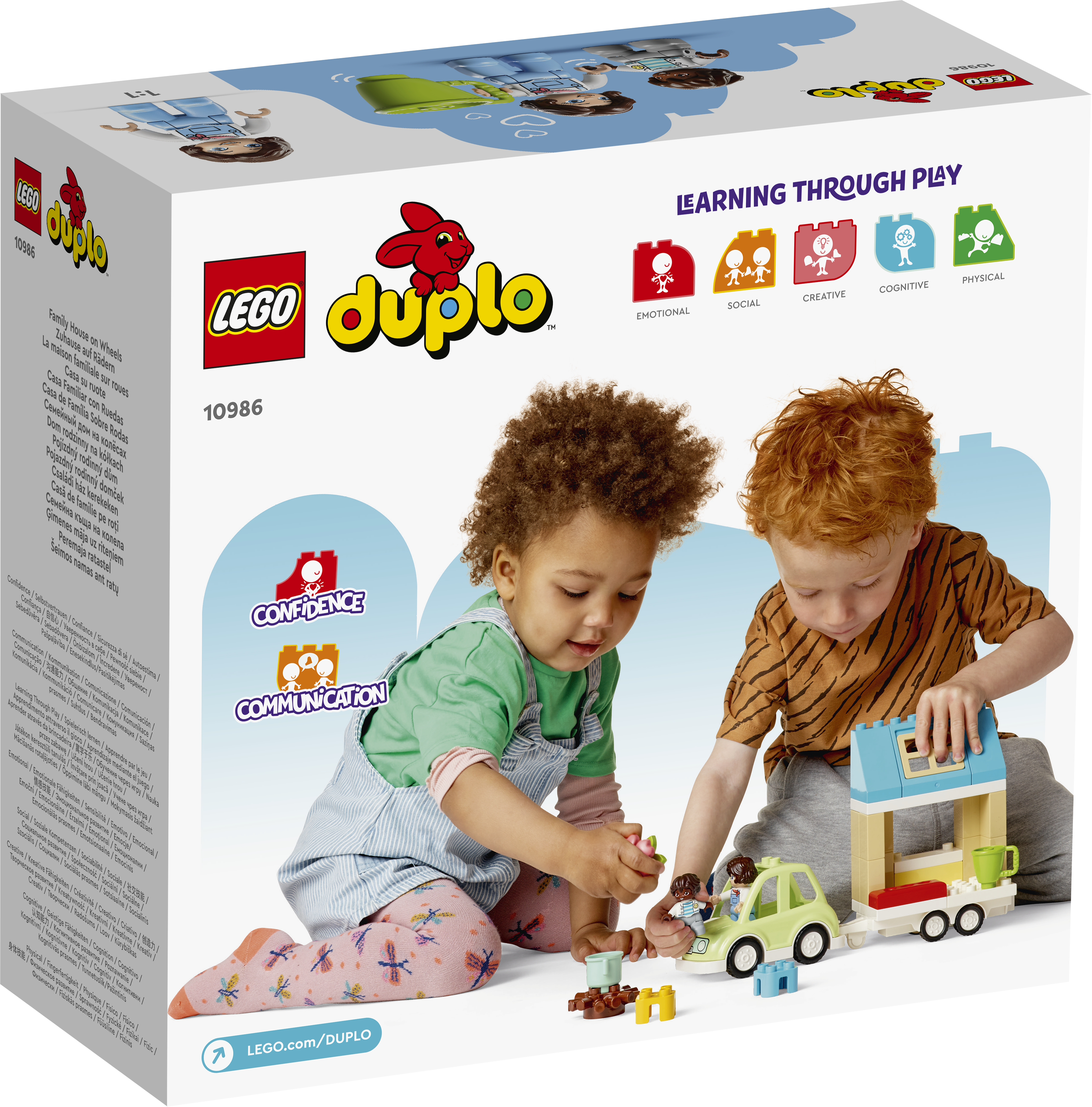 [飛米樂高積木專賣店] LEGO 10986 Duplo-行動住家