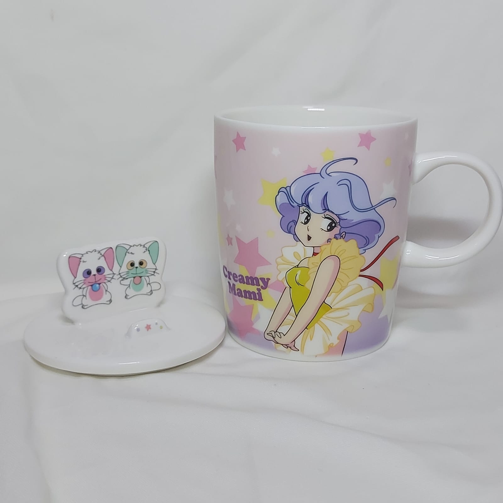 我係小忌廉陶瓷杯連杯蓋