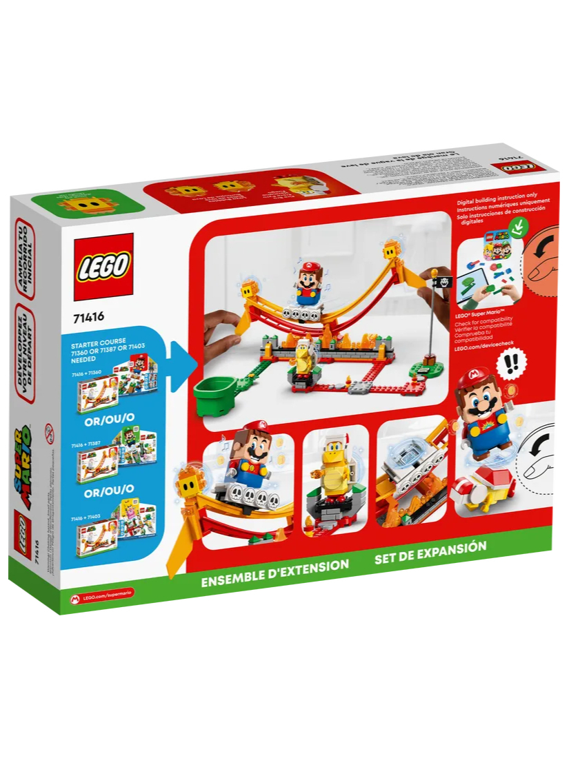 LEGO 71416 Lava Wave Ride Expansion Set