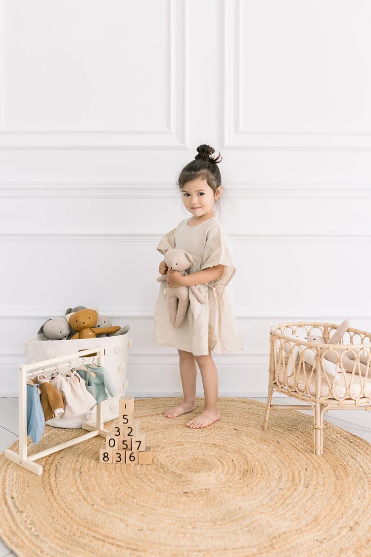 加拿大Huggabeau 手作小熊娃娃 - Sandy Bear