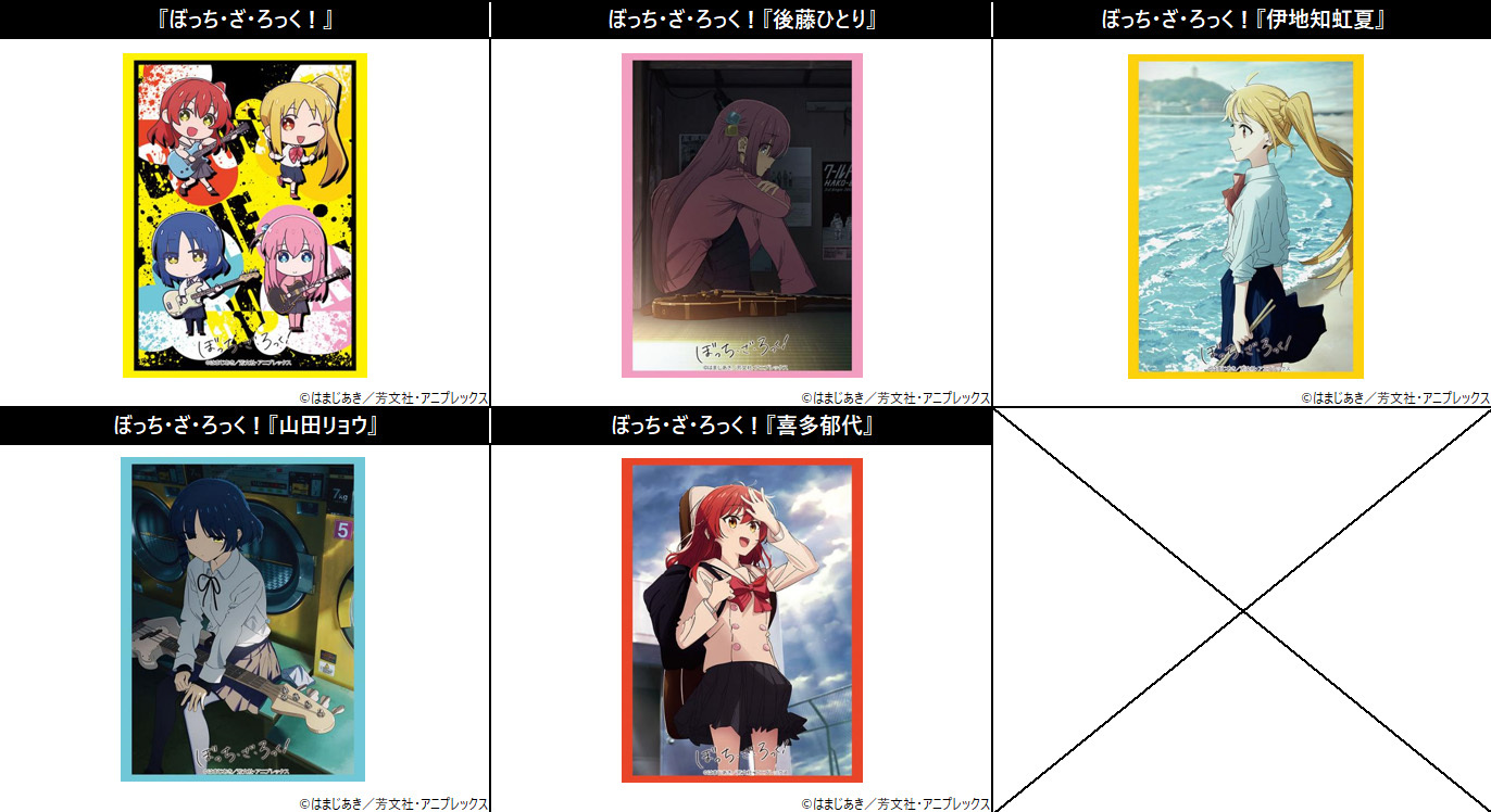 「ACG.GO」「現貨」孤獨搖滾！Bushiroad卡套 Vol.3488-Vol.3492