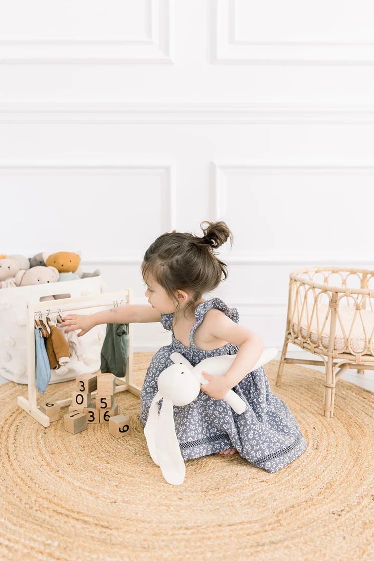 加拿大Huggabeau 手作小兔娃娃 - Lumi Bunny