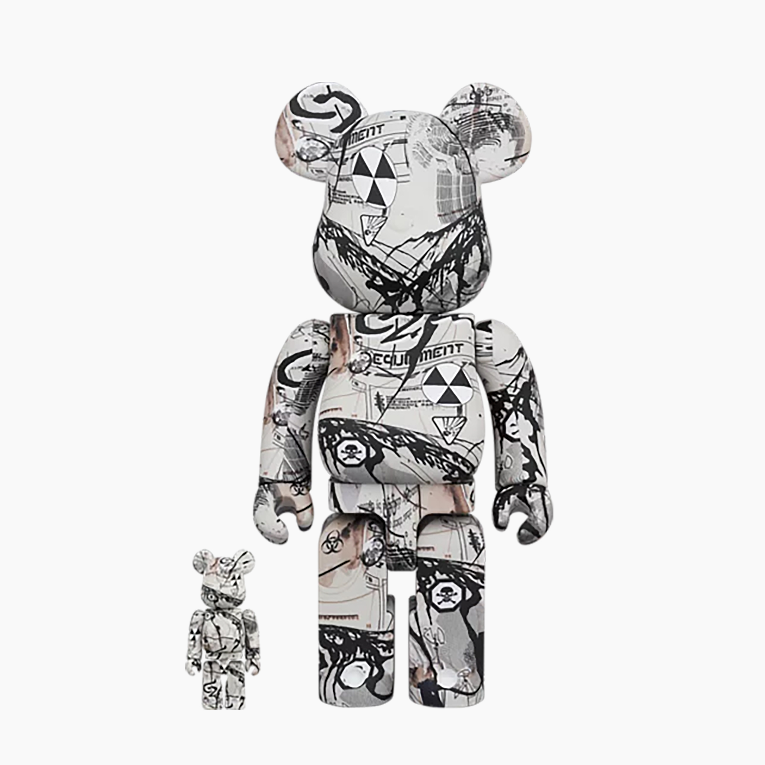 BE@RBRICK HIROKI TSUKUDA 400%+100% 核輻射