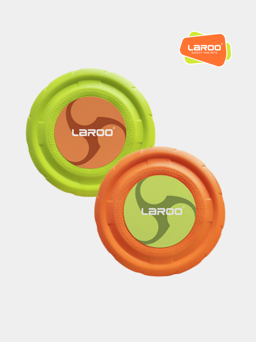 【LaRoo】狗玩具 耐咬飛碟 25cm｜適合中大型犬