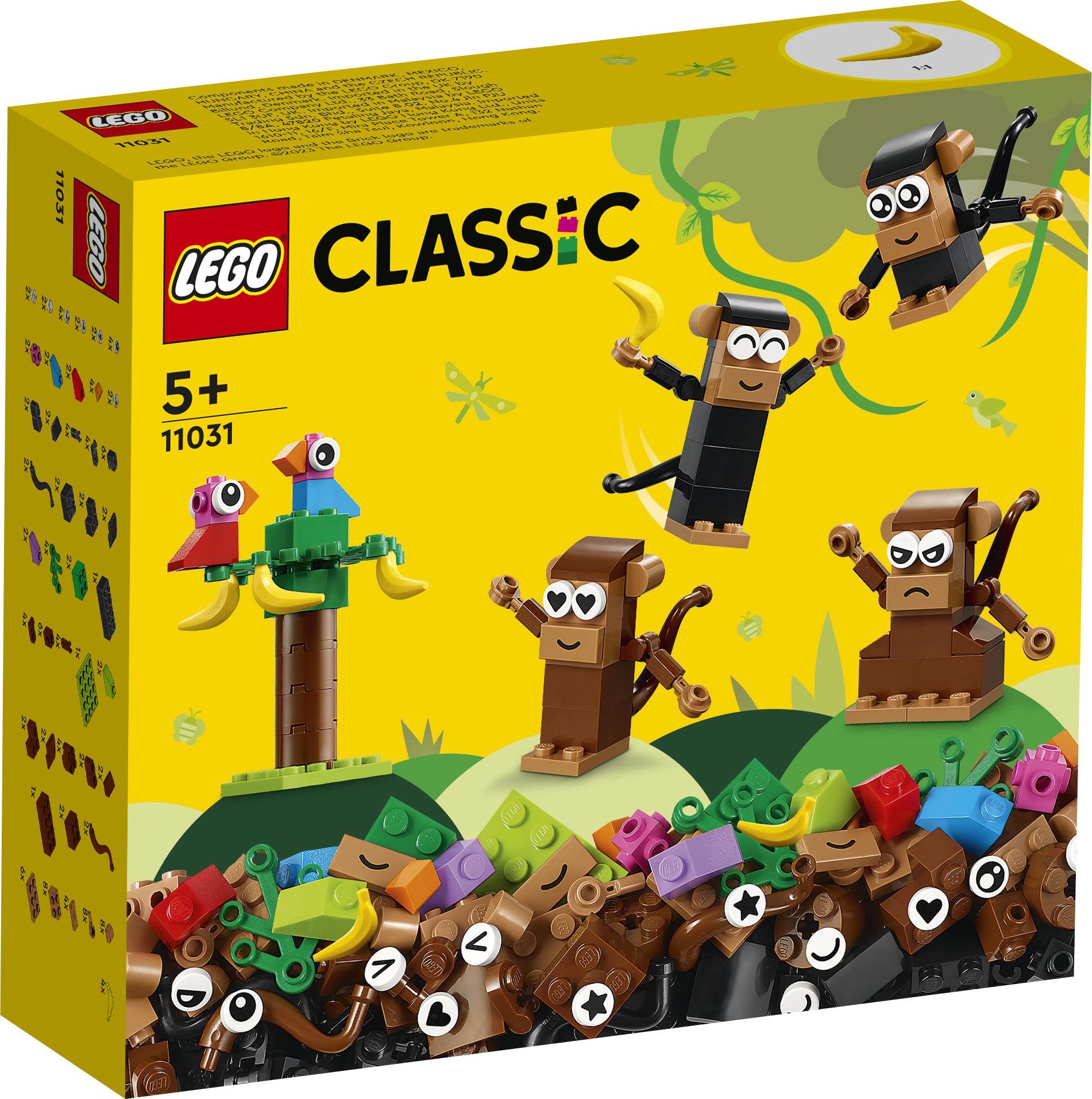 [飛米樂高積木專賣店] LEGO 11031 Classic-樂高® 創意猴子趣味套裝