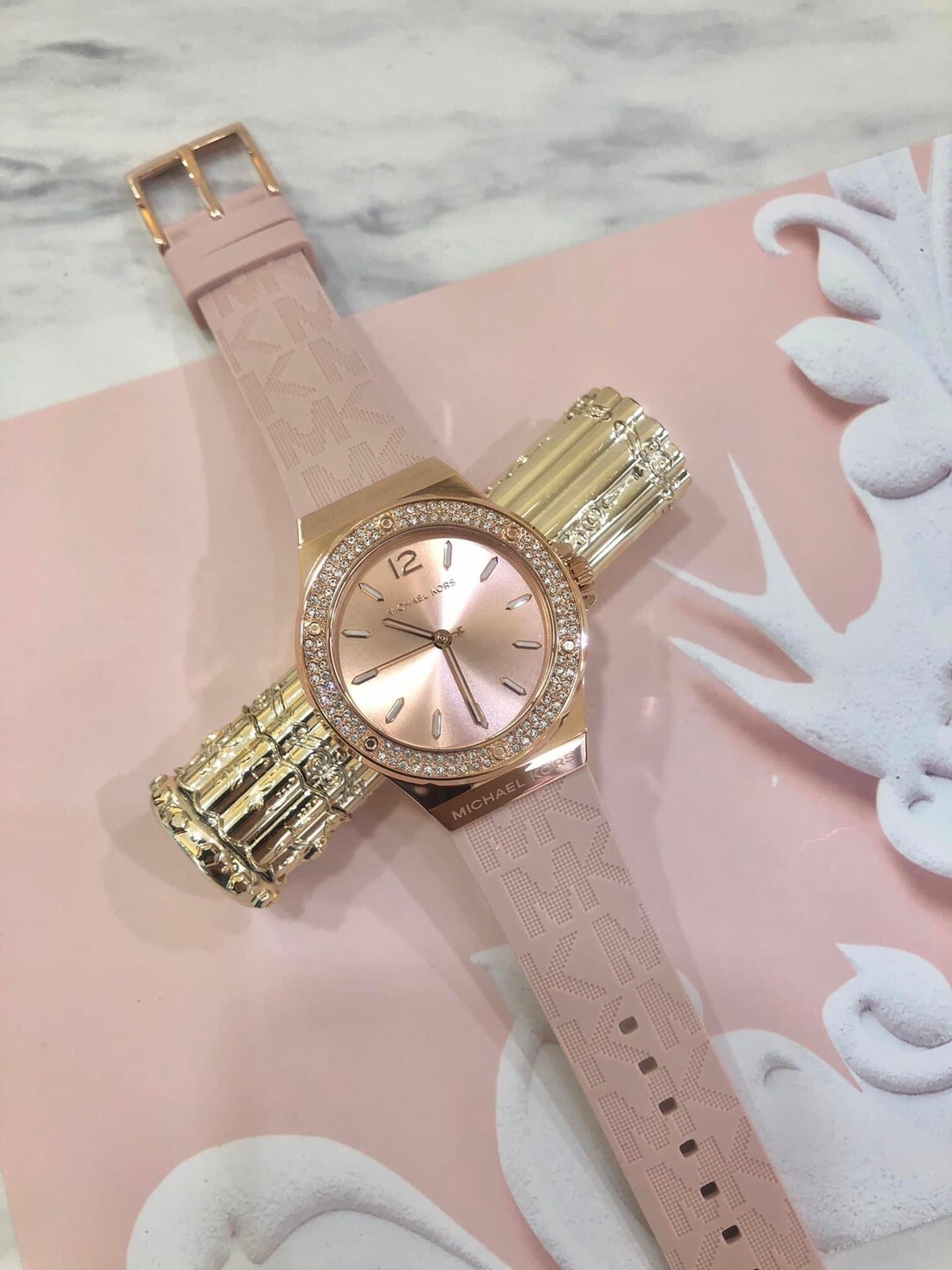 【MICHAEL KORS】潮流時尚腕錶 MK7282 37mm  現代鐘錶