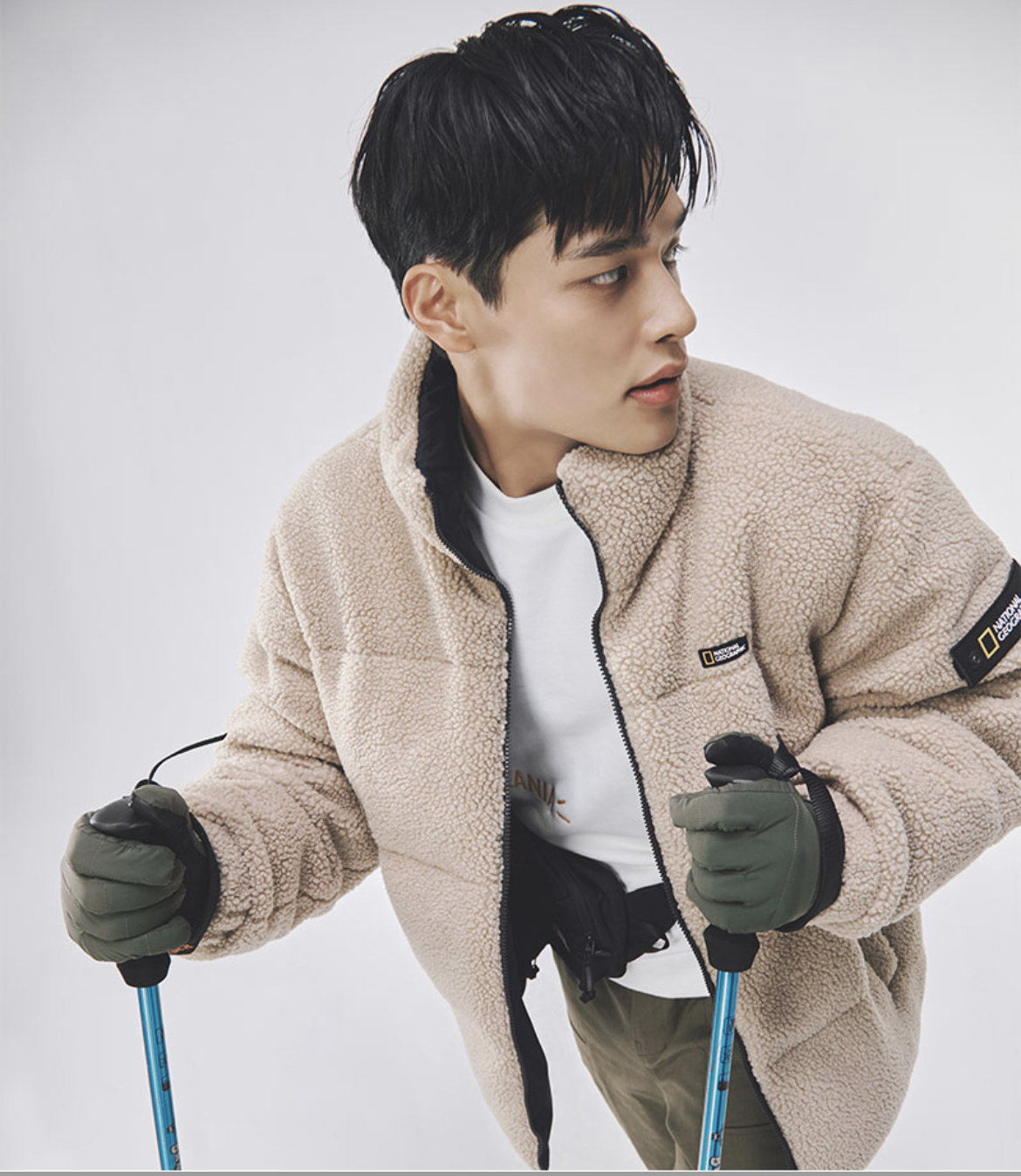 National Geographic 羽絨外套 雙面 男女款 保暖