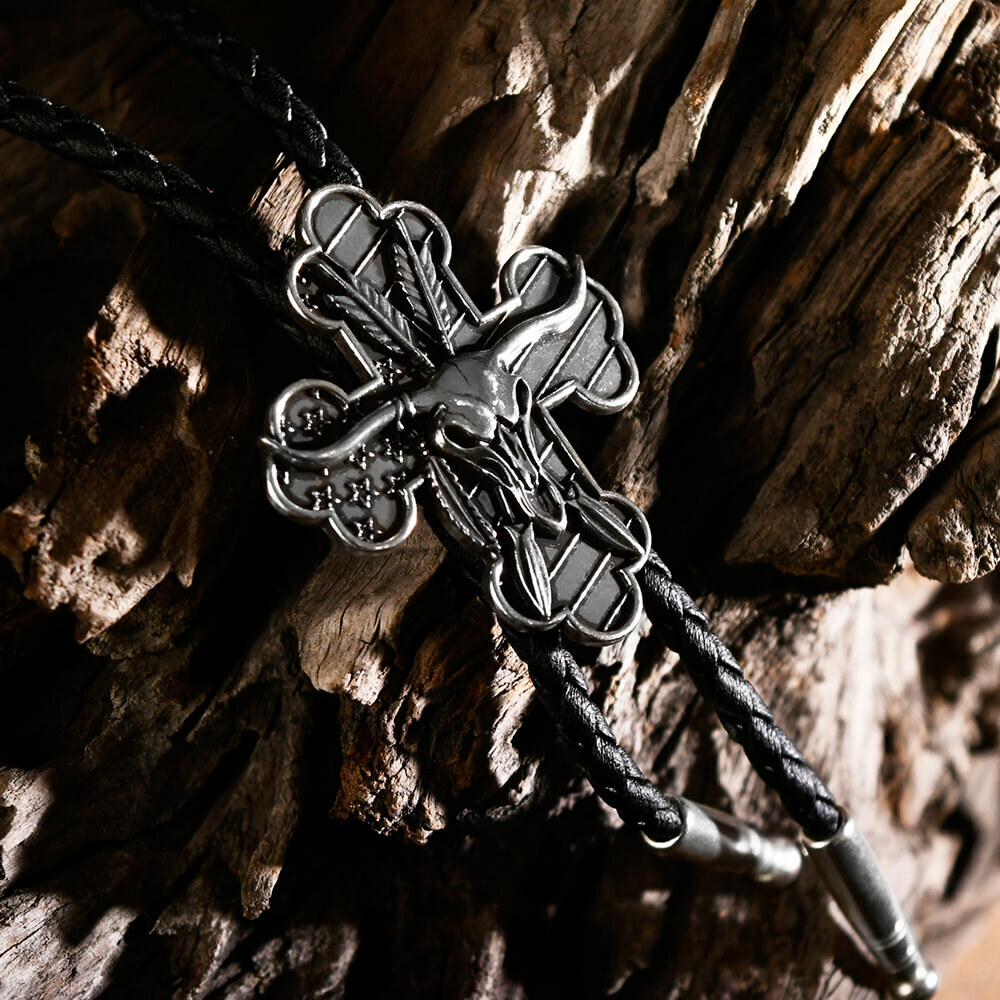 南方聖堂戰神 長角牛 保羅領帶/BoloTie/美式領帶－快速出貨