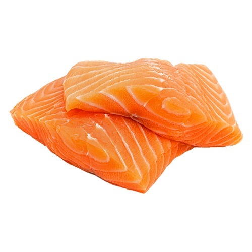 Norwegian Frozen Salmon Fillet, Portioned