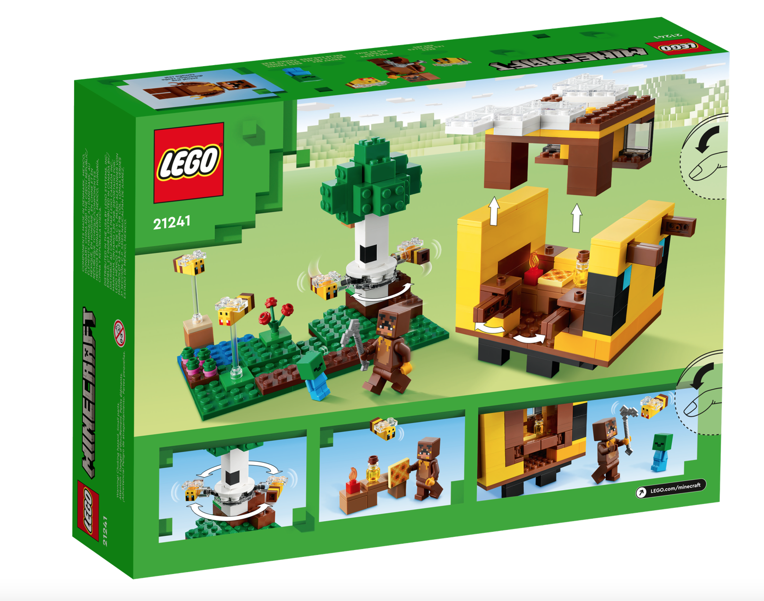 [飛米樂高積木專賣店] LEGO 21241 Minecraft- 蜜蜂小屋