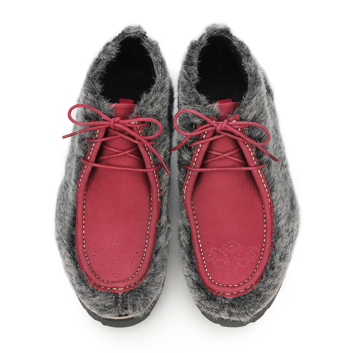 SUNLIGHT M1133 Metallic Fur Leather Boots