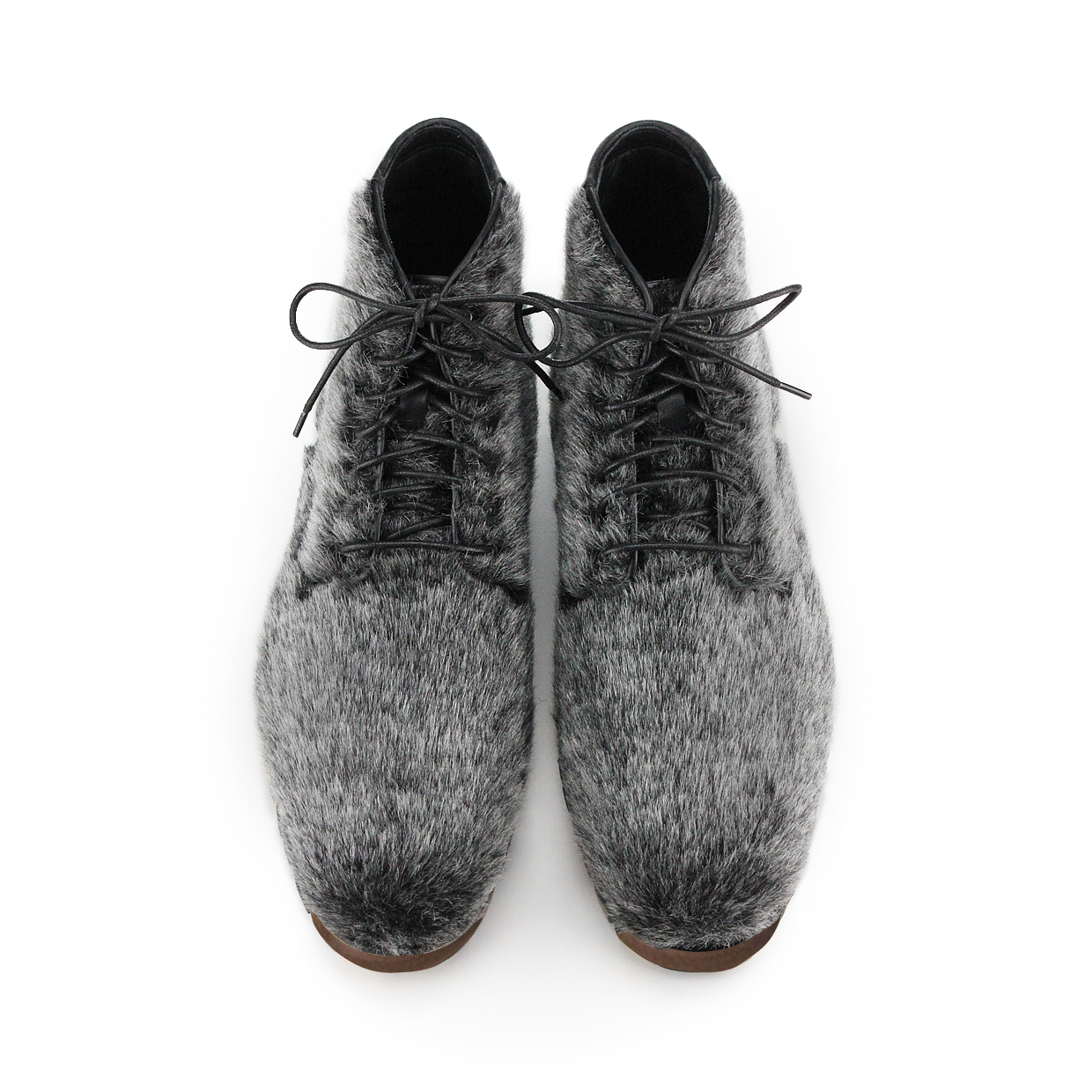 THE WALL M1131 Metallic Fur Boots