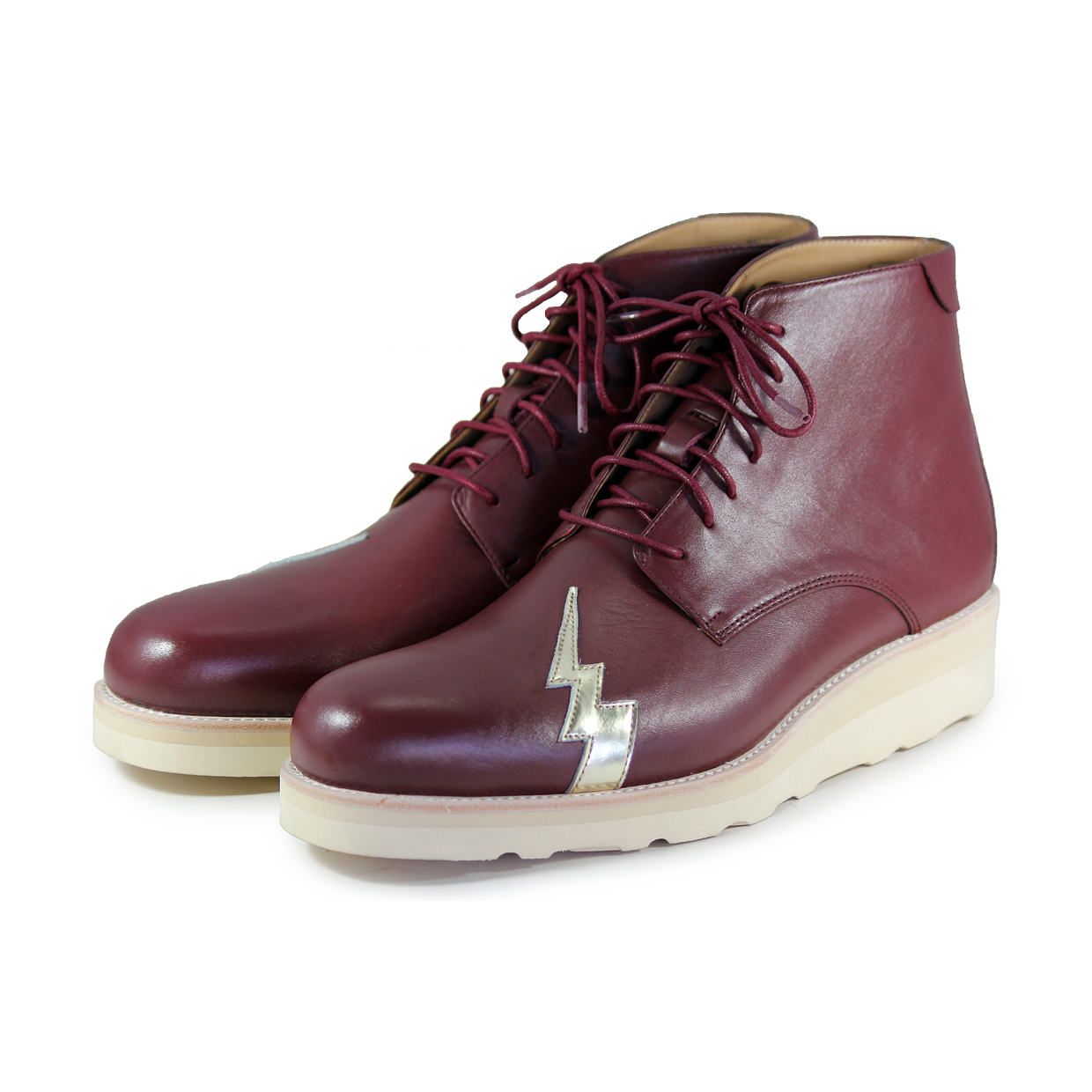 Thundermen M1131 Burgundy Leather Boots