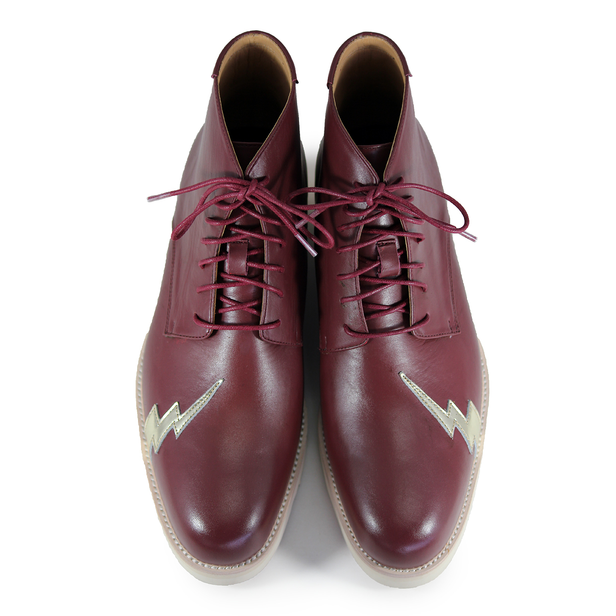 Thundermen M1131 Burgundy Leather Boots