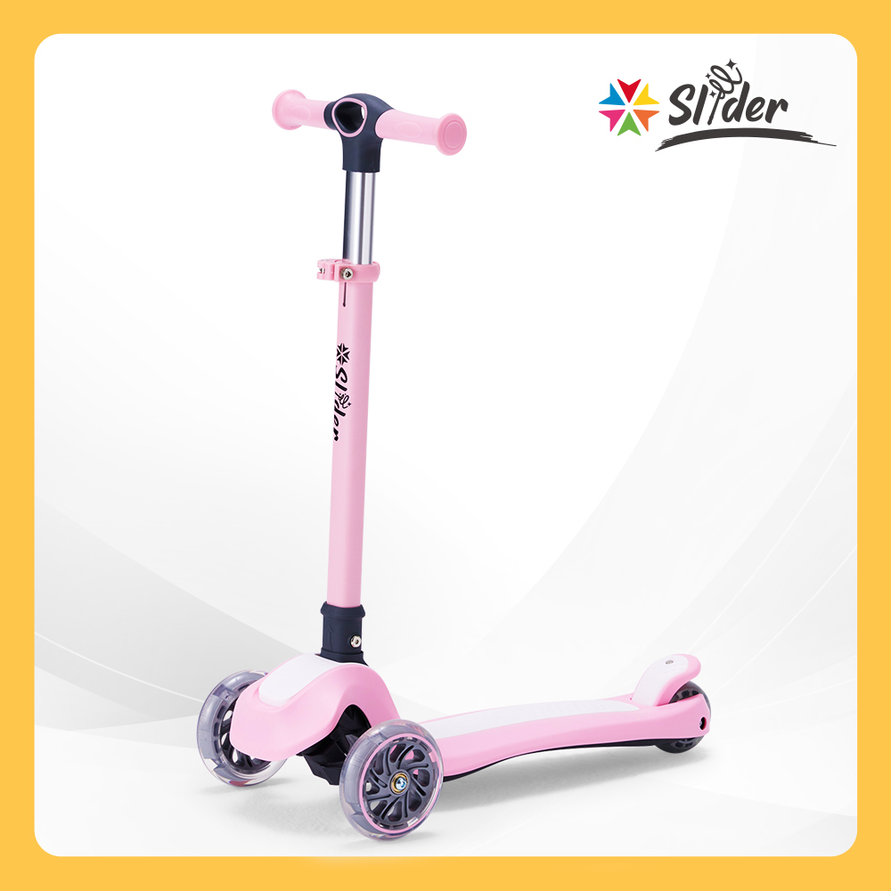 Slider 三輪折疊滑板車 K652_粉