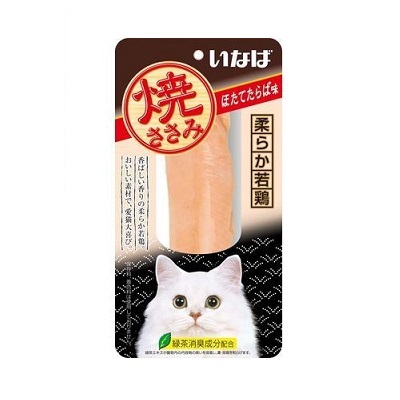 INABA 綠茶扇貝加蟹燒雞柳 1pcs