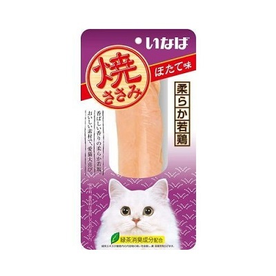 CIAO INABA 綠茶扇貝燒雞柳 1pcs