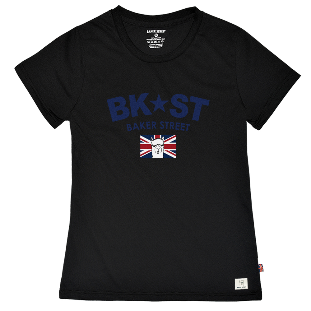 BKST Alpaca The Union Jack BK★ST 英國旗羊駝 女版短T