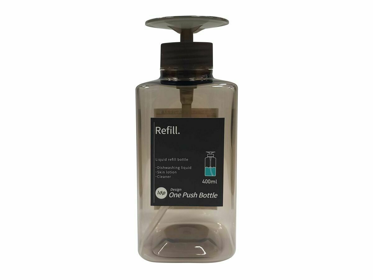 1dp按壓瓶/方形琥珀色400ml