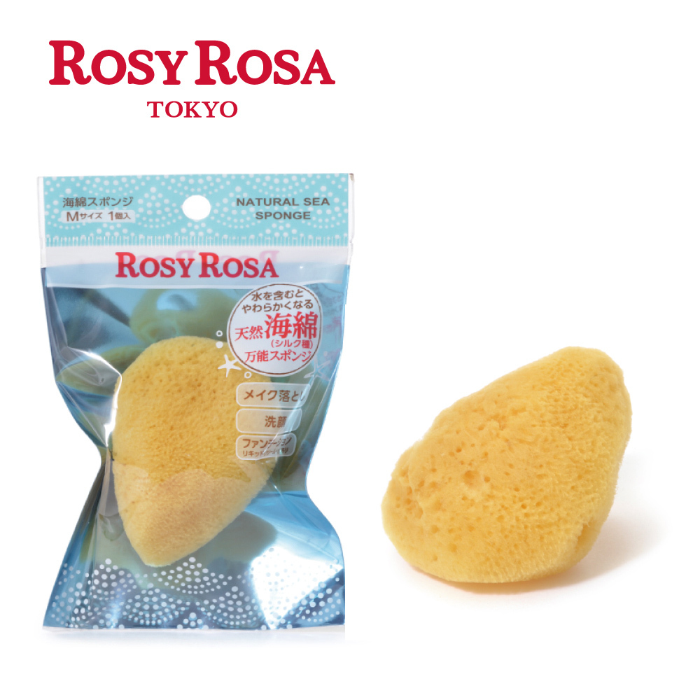 ROSY ROSA 天然洗顏兩用海綿1入