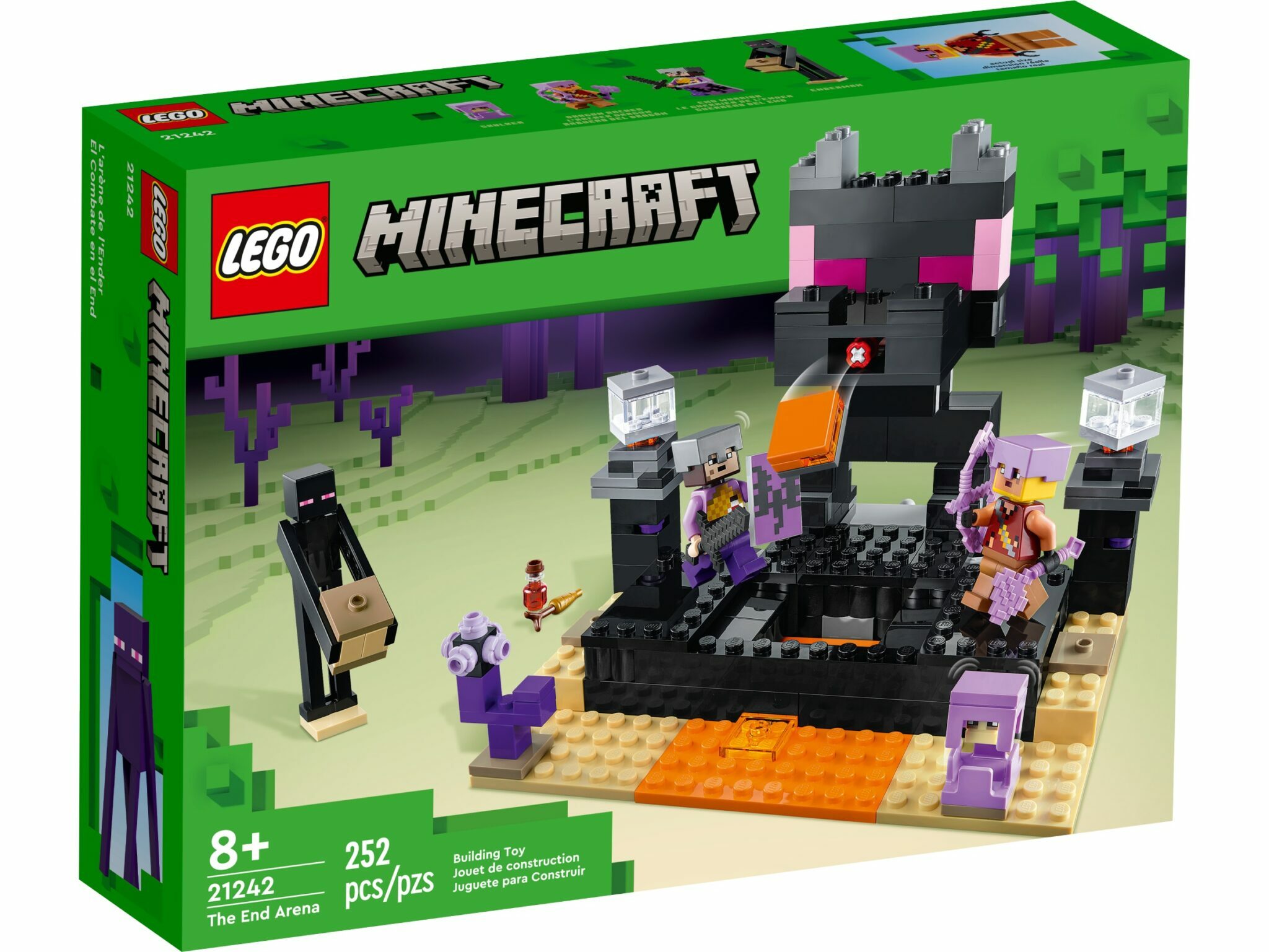 [飛米樂高積木專賣店] LEGO 21242 Minecraft- 終界競技場