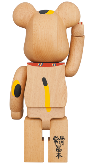 400% Be@rbrick カリモク 招き猫 四