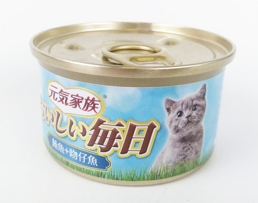 元氣家族金罐80g-鮪魚+吻仔魚