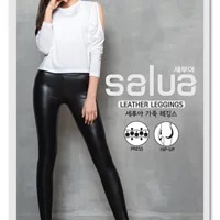 [S] SALUA LEATHER LEGGINGS,BLACK, SSL53 (SSL53)