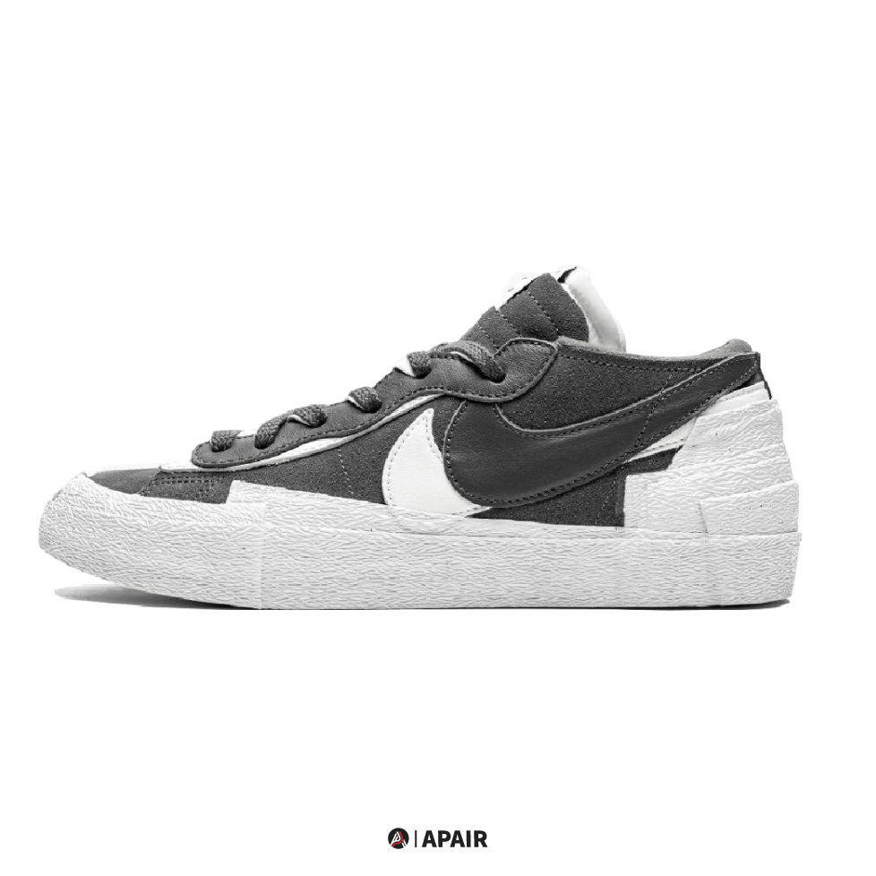 【APAIR】代購 Sacai x Nike Blazer Low "Iron Grey" 黑白 解構 DD1877-002