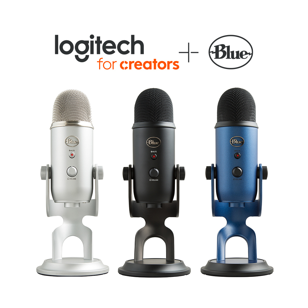 Blue Yeti 雪怪｜USB 麥克風｜黑