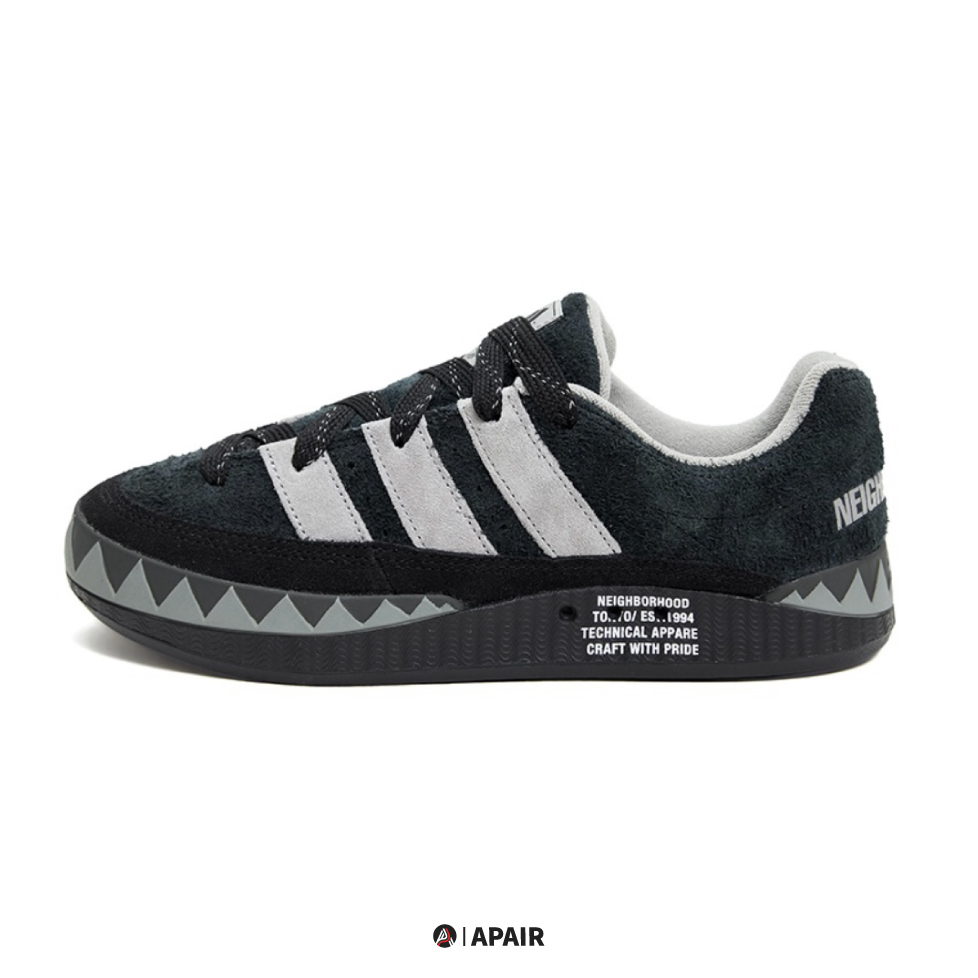 【APAIR】預購 NEIGHBORHOOD x Adidas Originals Adimatic "Core Black/Solid Grey" 黑/灰 鯊魚鞋 HP6770/HP6771