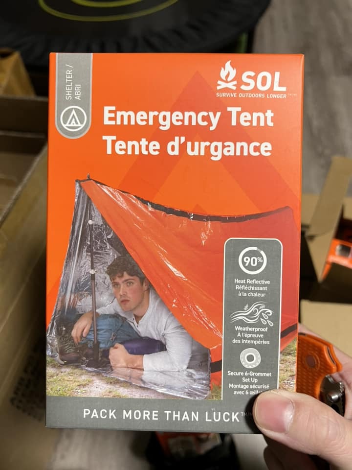 SOL Survive Outdoors Longer 緊急帳篷