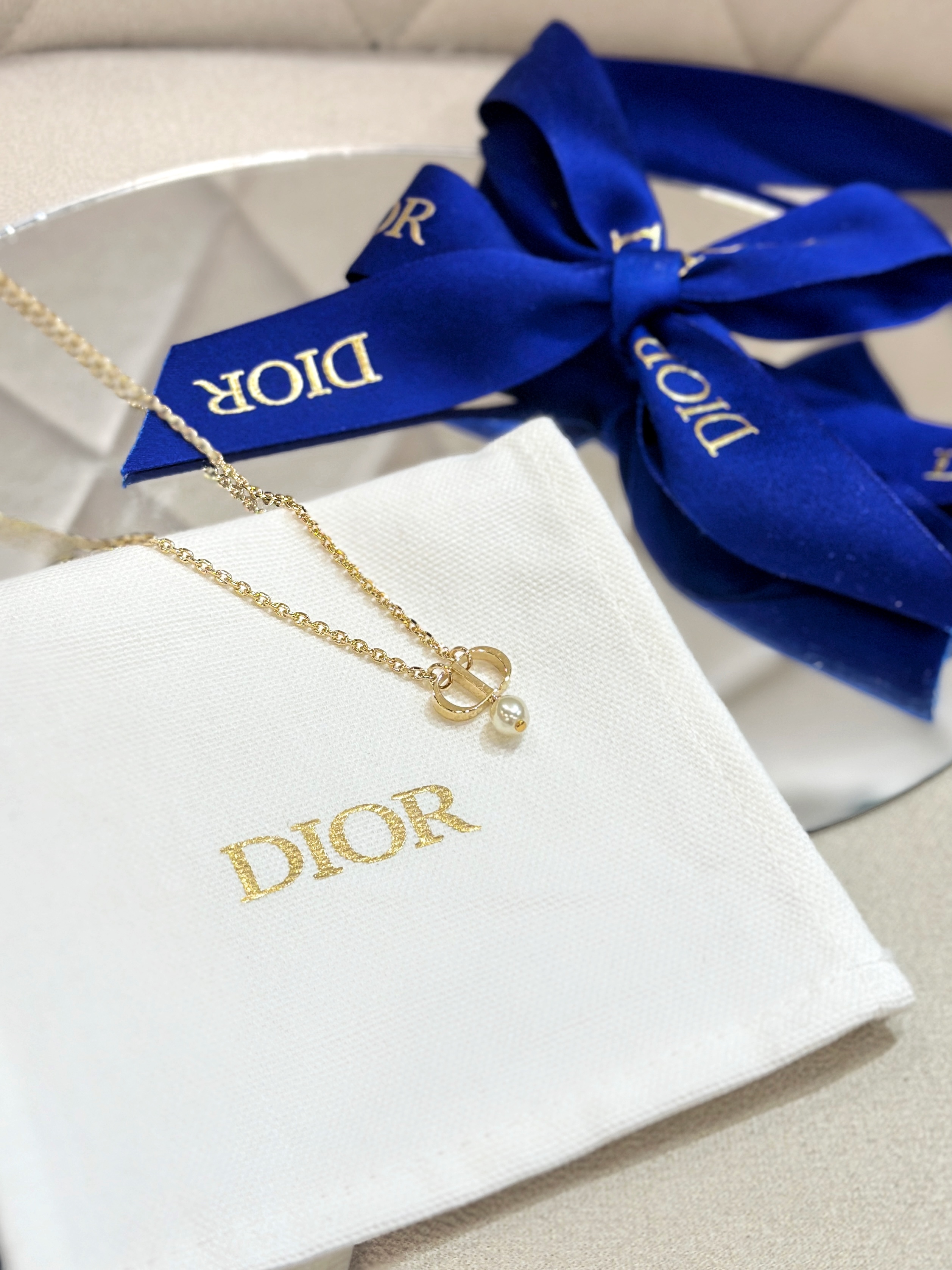 DIOR Petit CD Necklace N1390