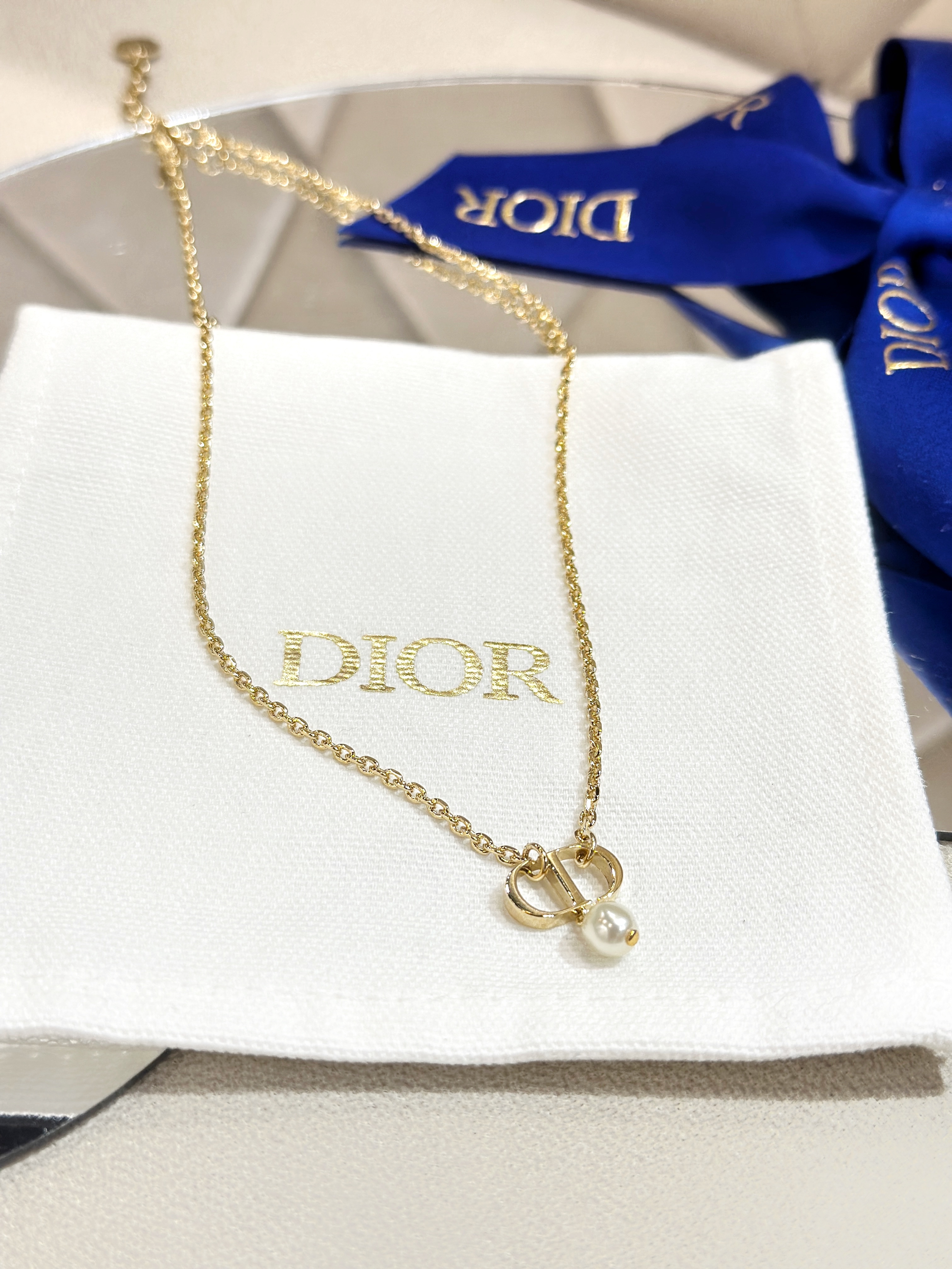 DIOR Petit CD Necklace N1390