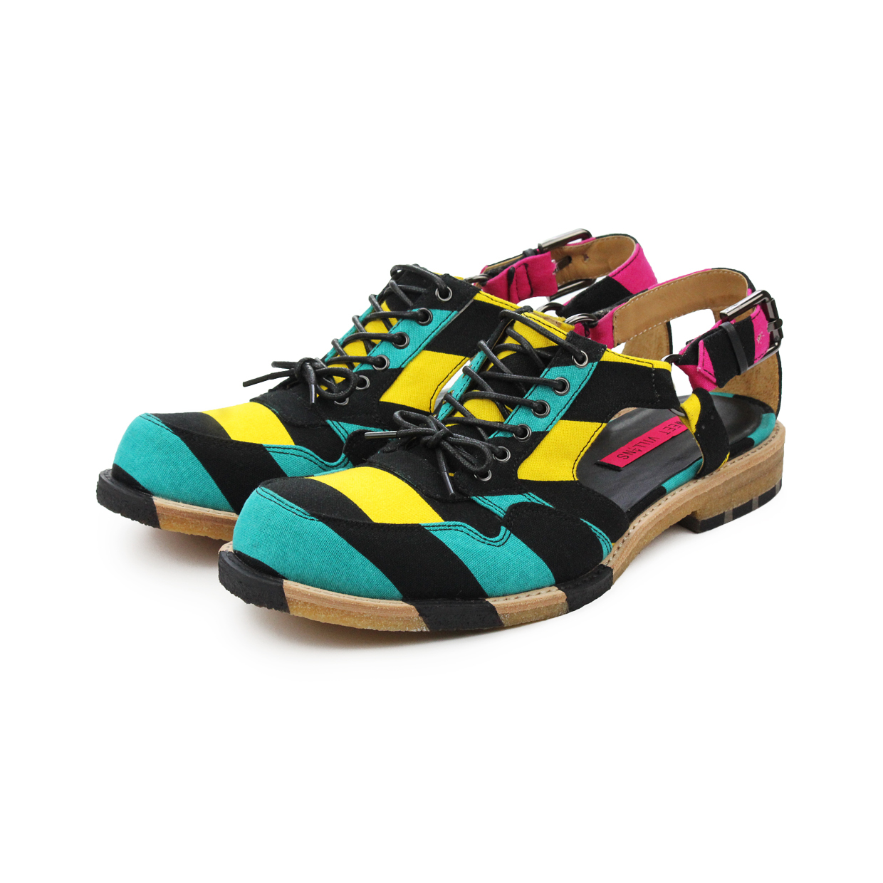 Alice's Journey M1139 MixStripe Summer Sandals