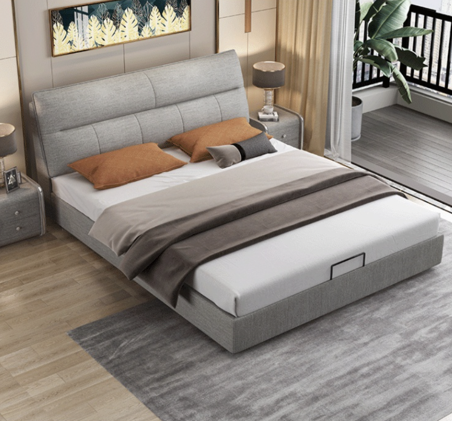 義式極簡軟包床 AOZ-607