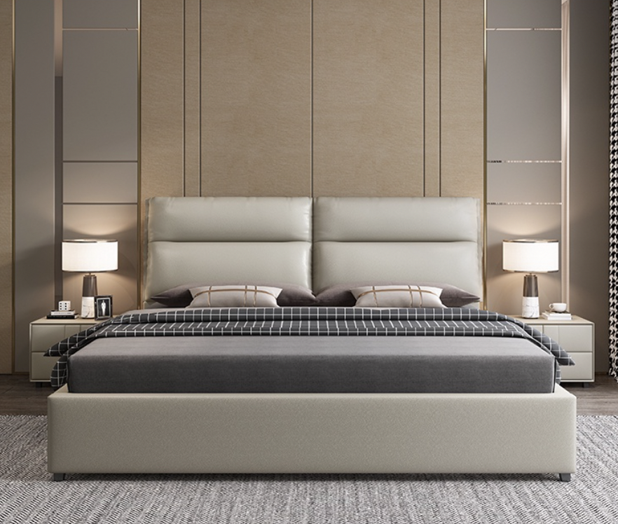 蘋果麵包軟包床架 AOZ-609