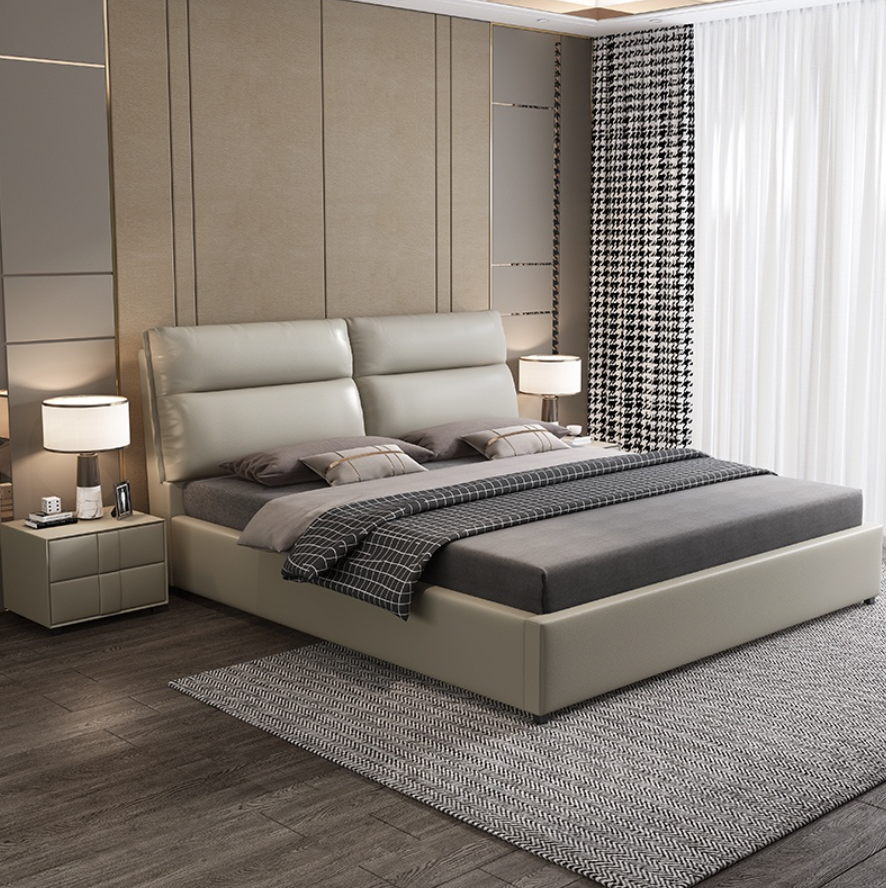 蘋果麵包軟包床架 AOZ-609