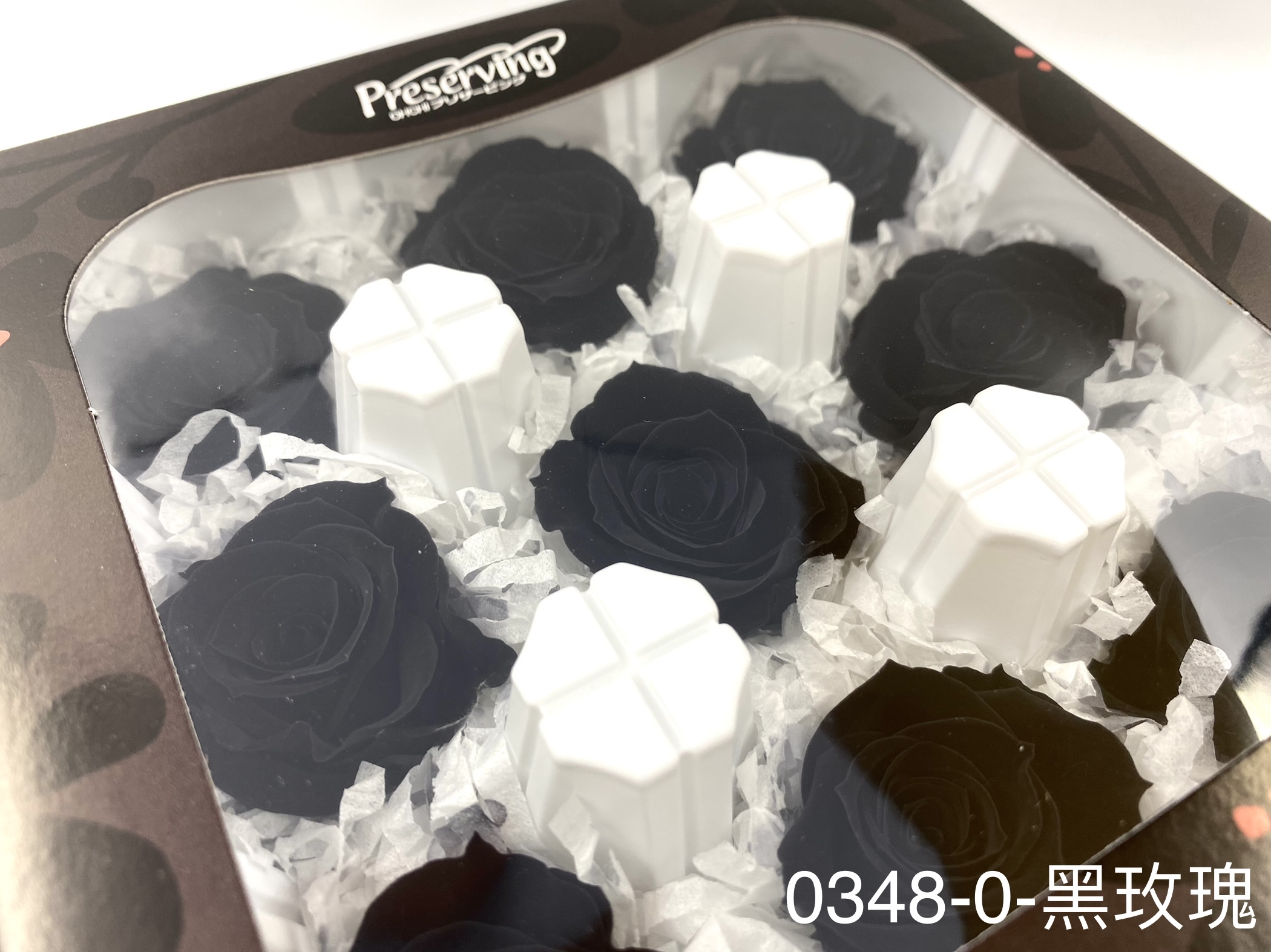 日本不凋中輪玫瑰(9朵) 03480-999