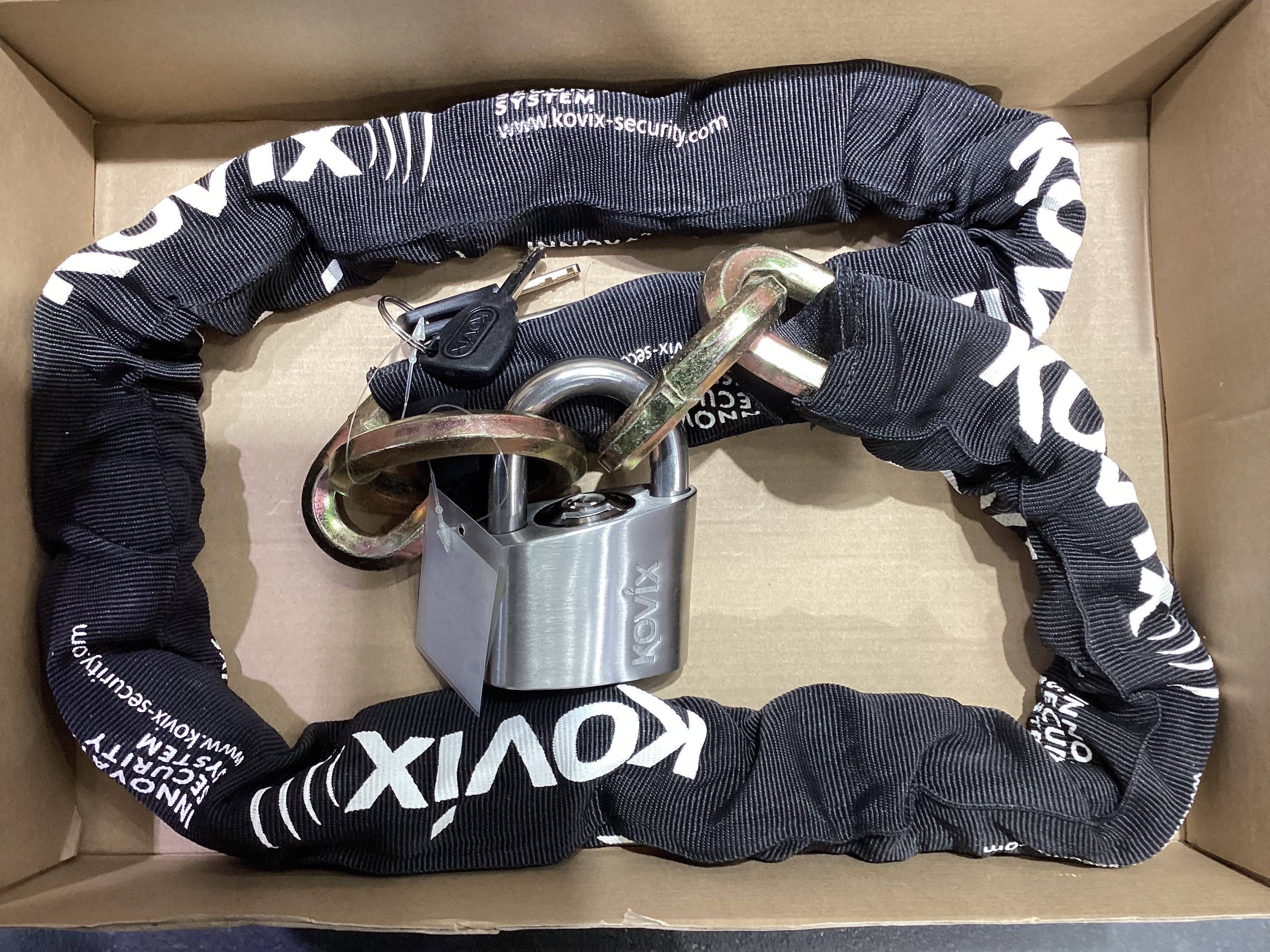 KOVIX  組合鐵鏈鎖 KPL12 & KCH12 120L