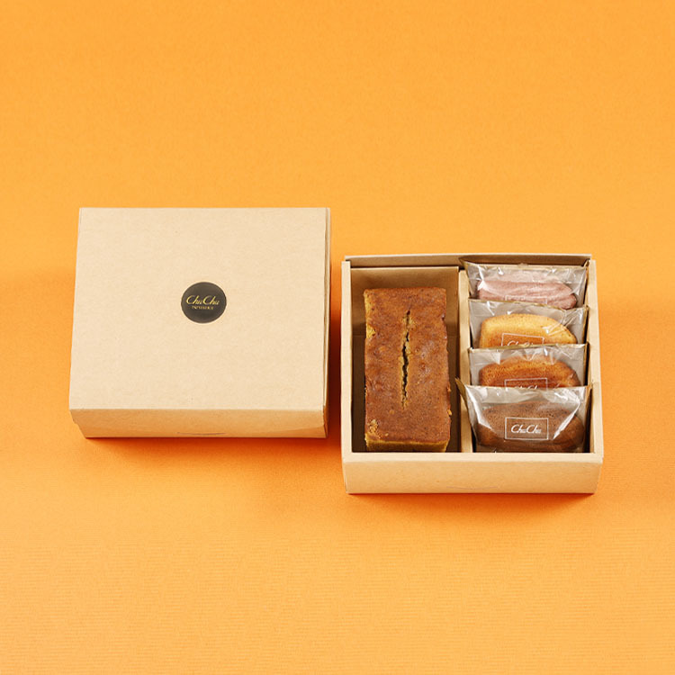 chuchu方盒- 磅蛋糕 + 瑪德蓮