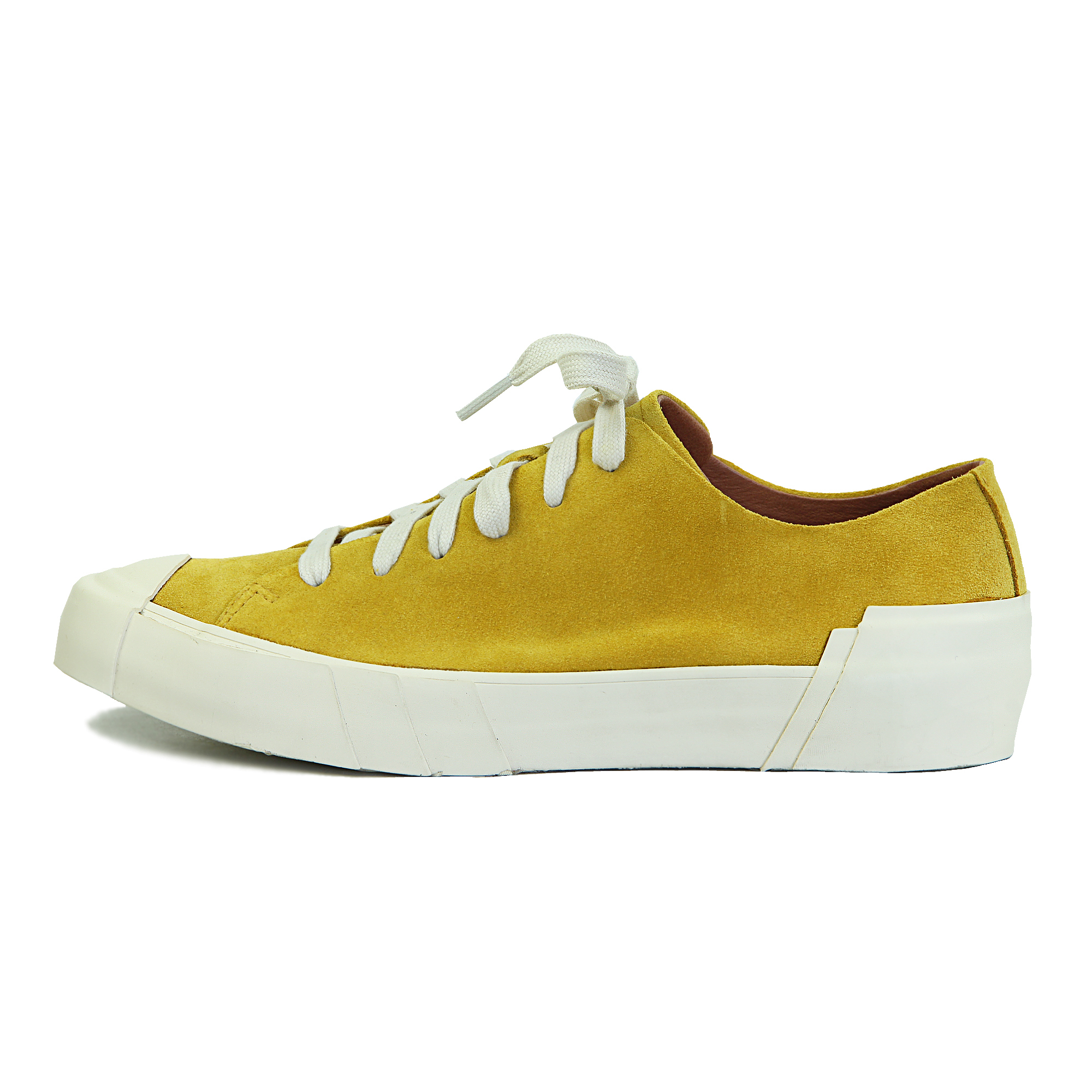 Eskimo M1185 Yellow Leather Sneakers
